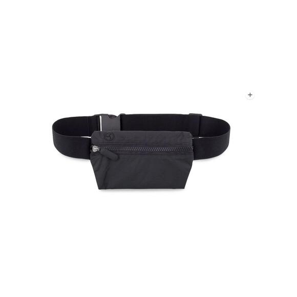 HI LOVE TRAVEL Handbags - NEW HI LOVE TRAVEL women's puffer crossbody fanny pack in shimmer black